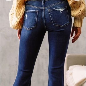 Bridge By GLY Hudson Mid-Rise Super Flare Jean 24X31